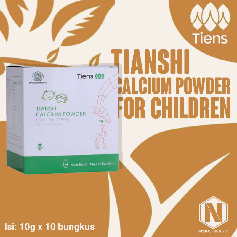 (Bayar ditempat) Tianshi Calcium Powder For Children Tiens/Susu Anak Tiens/Nutrisi Otak/Susu Pertumb