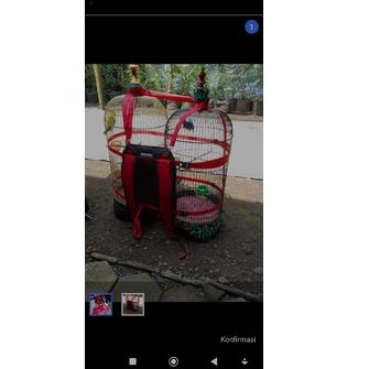 tas gendong sangkar murai sangkar kotak sangkar lovebird ‑ JOD.541527
