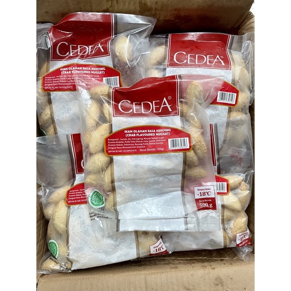 

CEDEA CRAB NUGGET 500gr