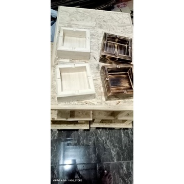 ASBAK kayu/ asbak jati belanda/ asbak unik / souvenirmurah
