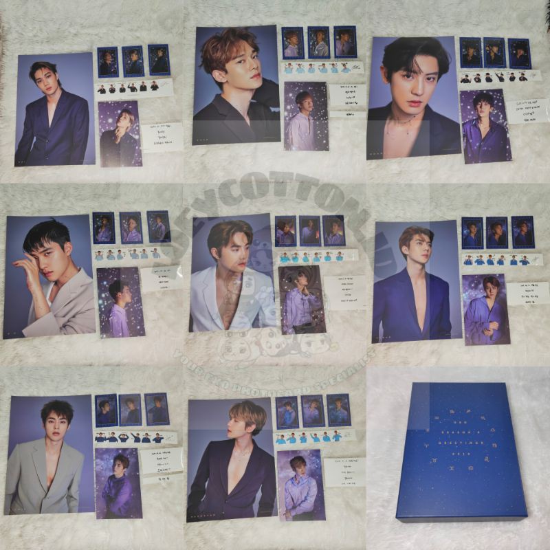 (SHARING) EXO SEASON GREETING SG 2019 BAEKHYUN CHANYEOL SEHUN KAI D.O. SUHO CHEN XIUMIN