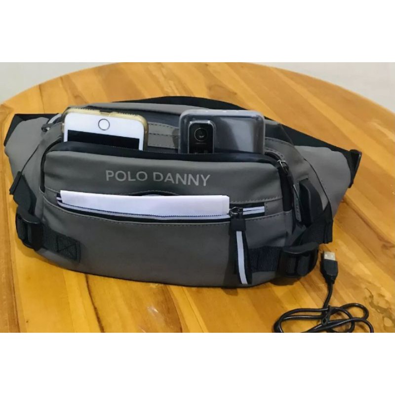 tas pinggang tas waistbag polo Danny