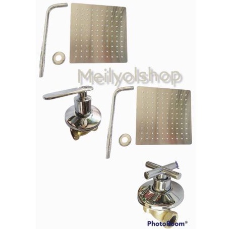 Paket Wallshower + Stop Kran Tanam/ Shower Mandi/ Shower Tanam