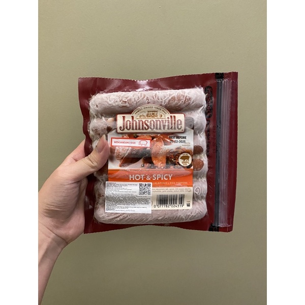 

Sosis Babi Johnsonville rasa Hot&Spicy