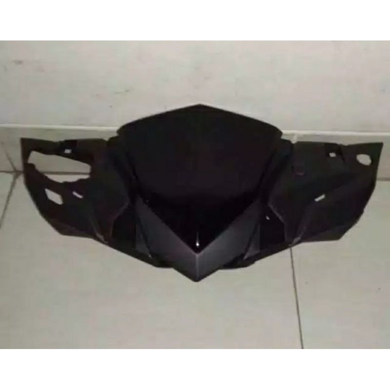 Batok depan vario 150 / Batok depan vario 125 LED VR + Visor hitam