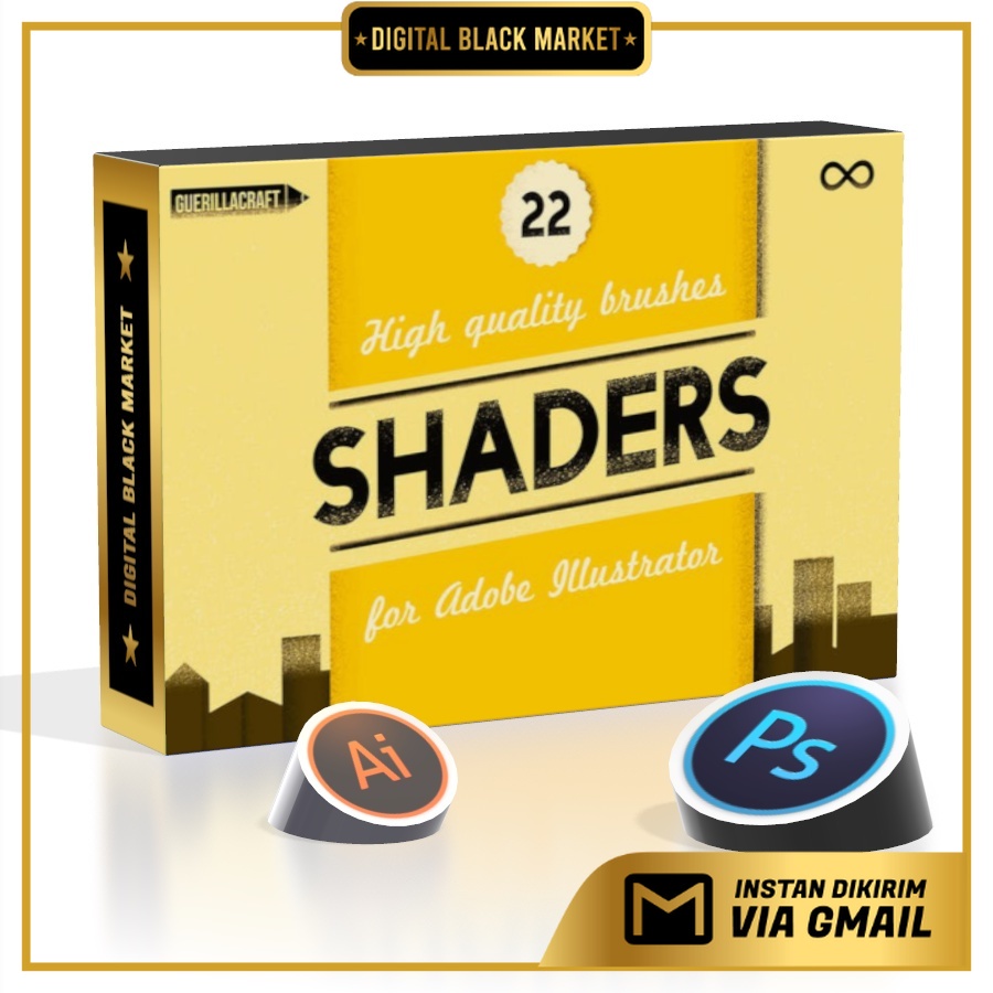 Shader Brushes  Adobe - Illustrator