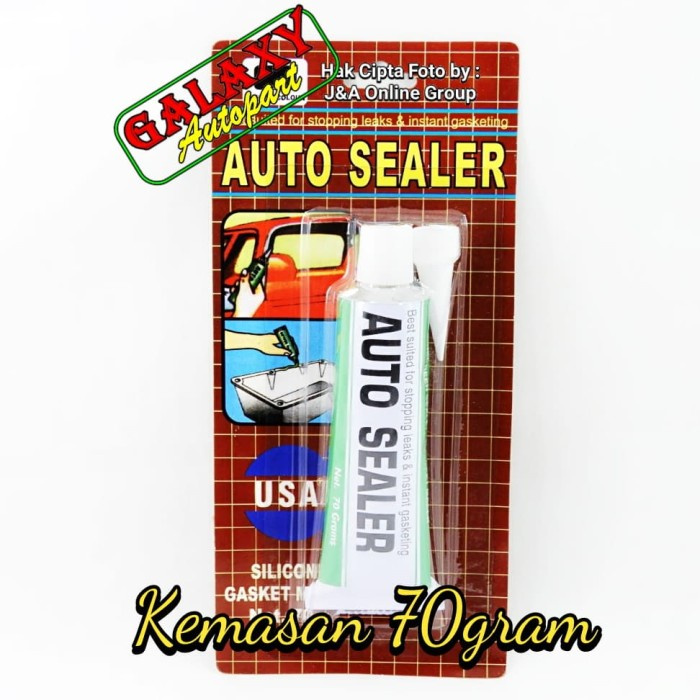 

Lem Autosealer Black Besar USA 70gr ASLI