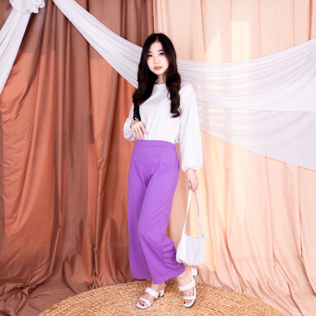 RAMONE CULLOTES PANT | PAKAIAN WANITA CELANA WANITA / Korean Long Pants Celana Kulot Fashion