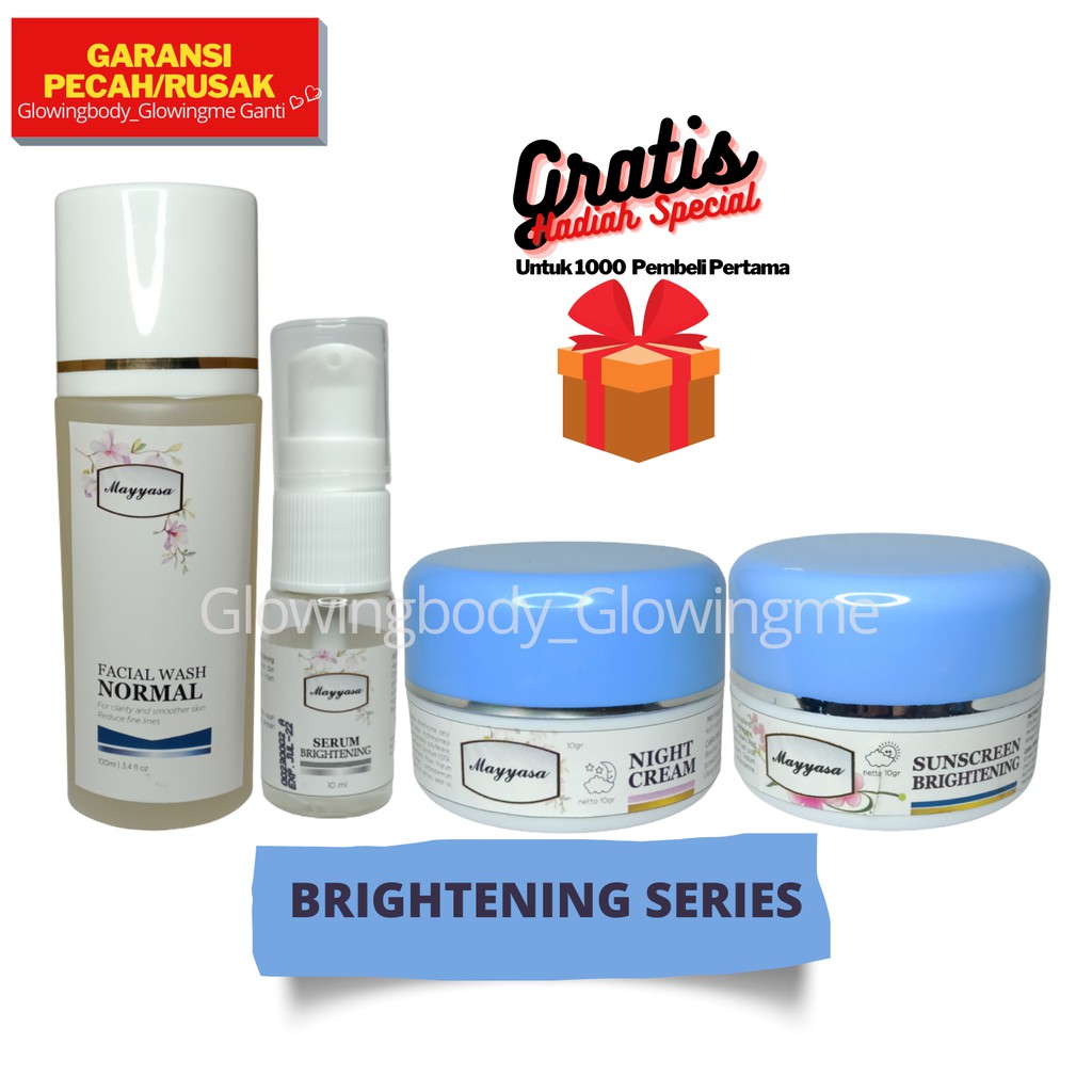 BRIGHTENING SERIES ALPHA ARBUTIN MAYYASA SKINCARE