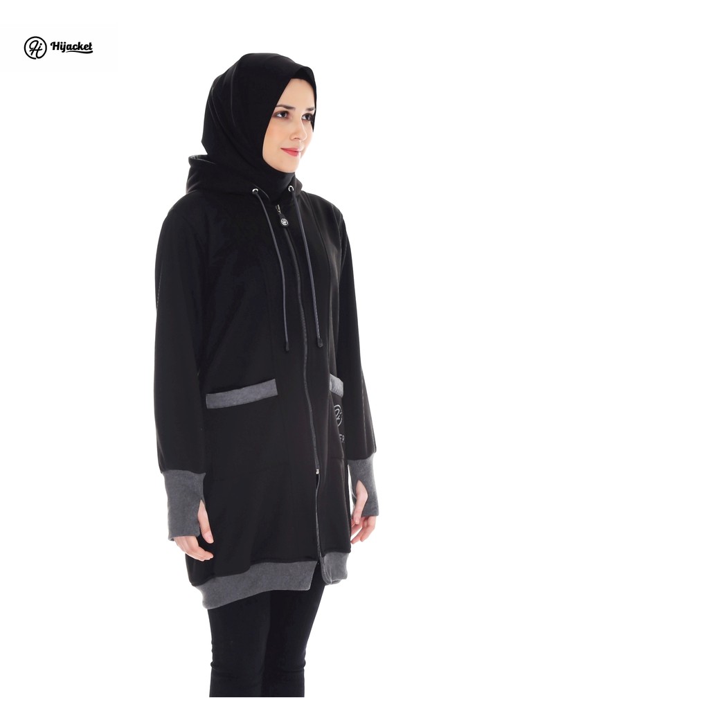 JAKET HIJACKET YUKATA MUSLIMAH PANJANG HIJAB  ORIGINAL OFFICIAL-6