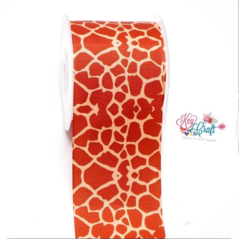 

Pita Grossgrain 3,8cm motif Leopard