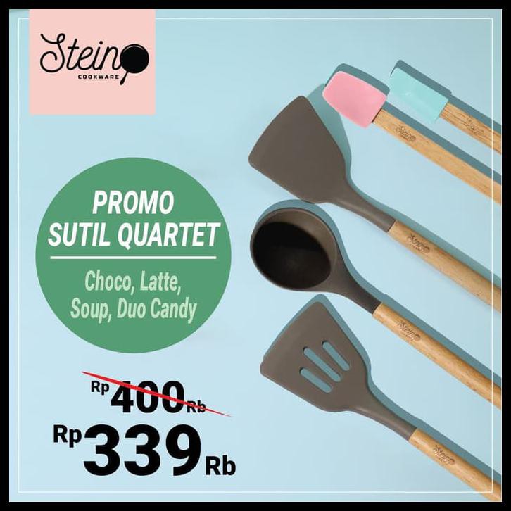 Sutil Quartet Stein / Spatula Quartet Set By Stein Cookware)Batch 3