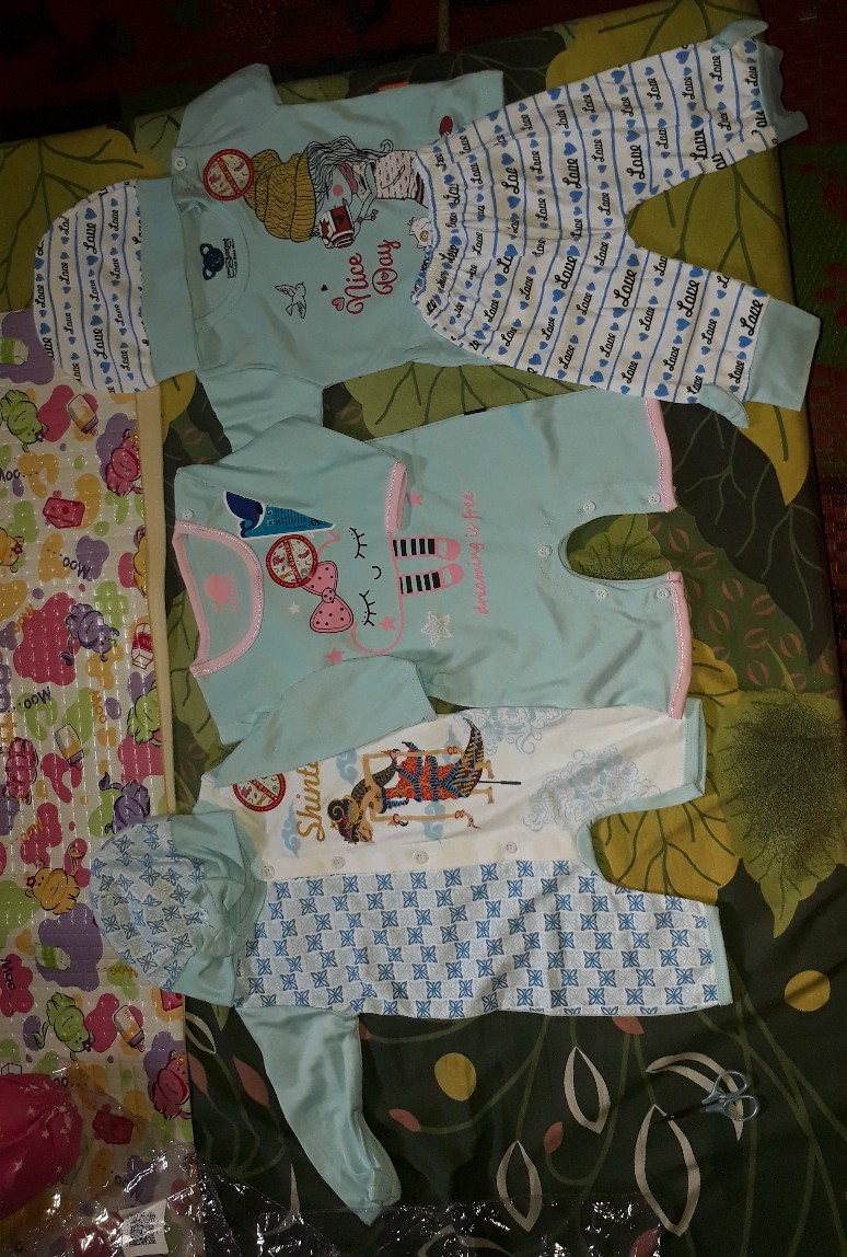 (random) Baby Lona Jumper Anak Bayi Fashion Motif Batik Girl 3-6 Bulan