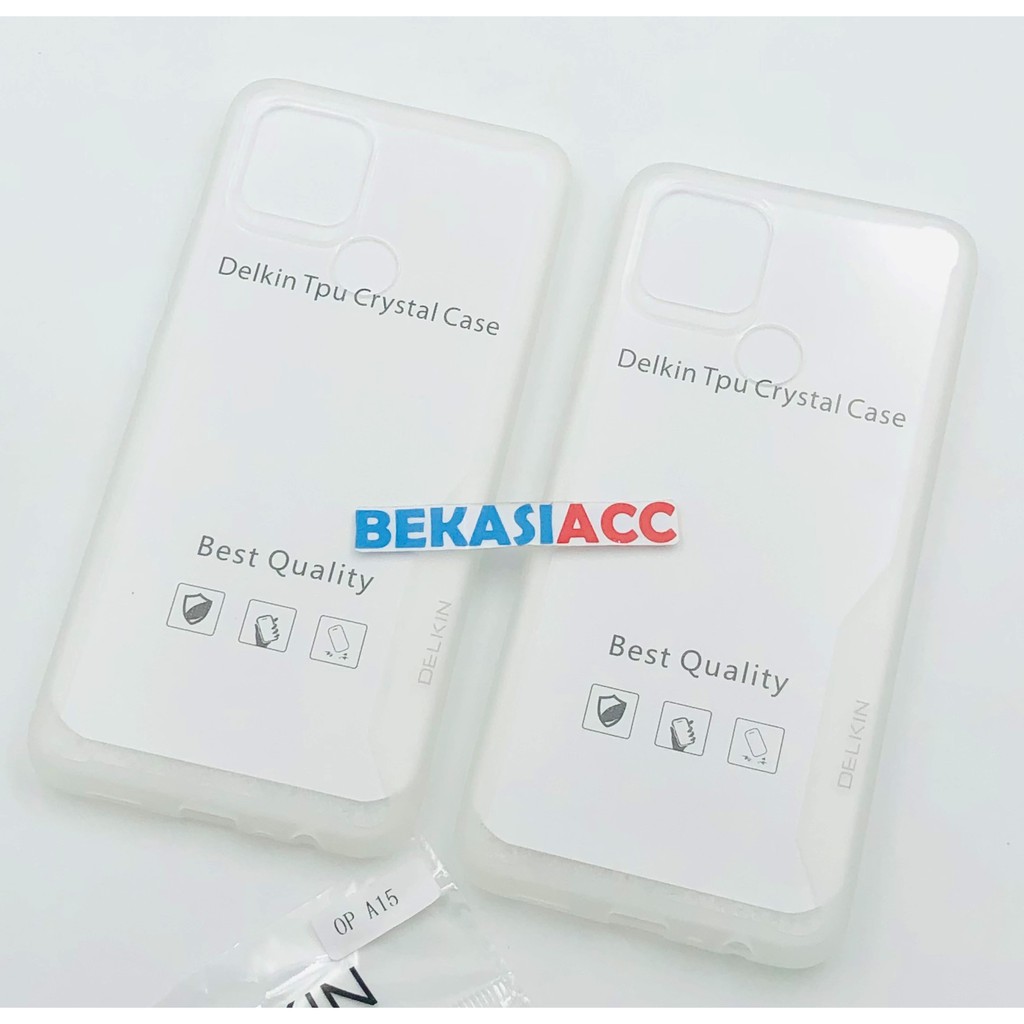 SILIKON OPPO A15 CRYSTAL CASE / SOFT CASE OPPO A15 CRYSTAL CASE