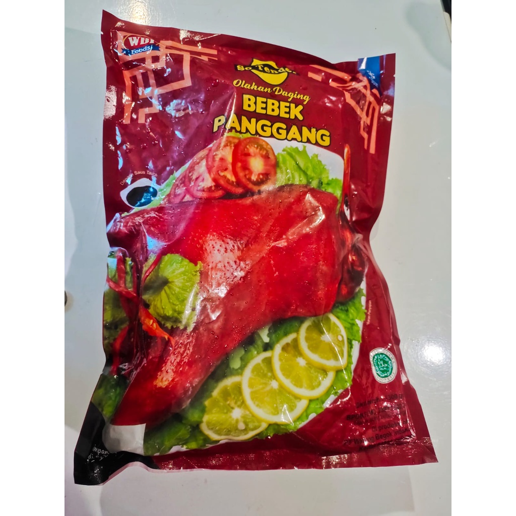 

Bebek Panggang Berbumbu siap masak plus sambl - Halal - 1,3 Kg