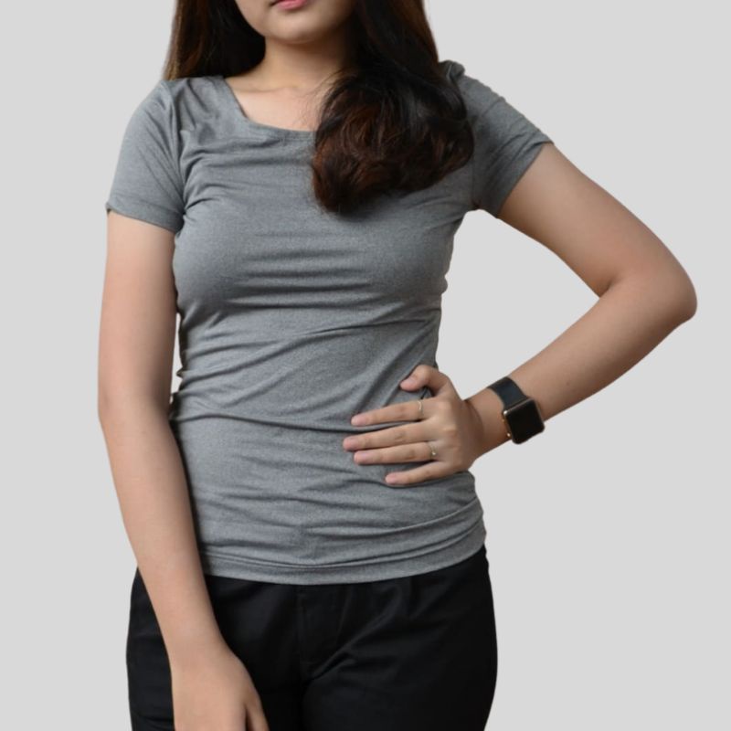 HEMA - kaos polos lengan pendek wanita
