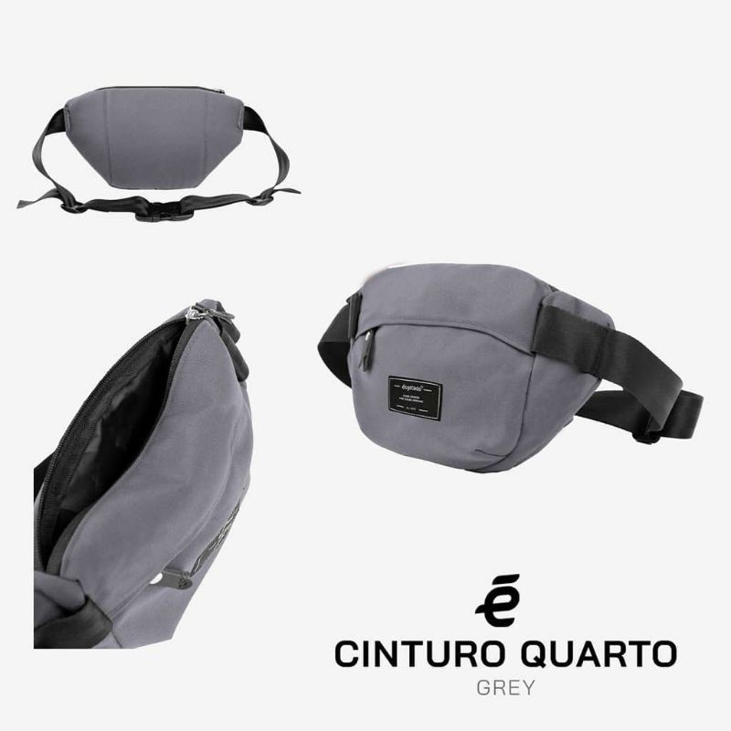 Tas Waistbag Esgotado Cinturo Quarto Grey Original Murah