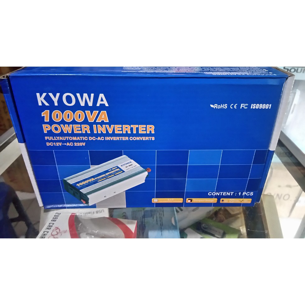 Inverter Perubah Arus Dc(aki)to Ac(rumah) 1000 W KYOWA