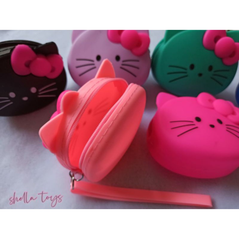 DOMPET KOIN SILIKON Hello kityy / Jelly pouch silicone