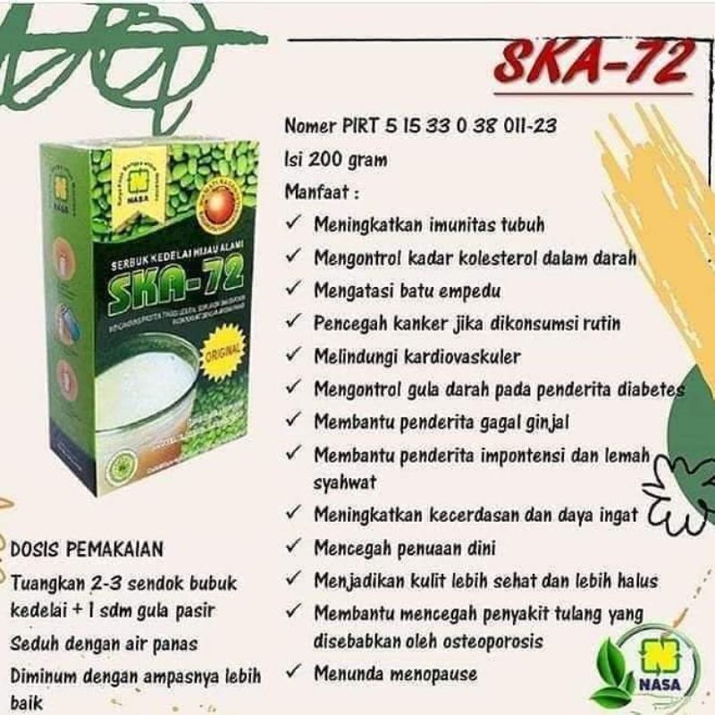 

PENGGEMUK HERBAL // PENAMBAH NAPSU MAKAN // SUSU KEDELAI