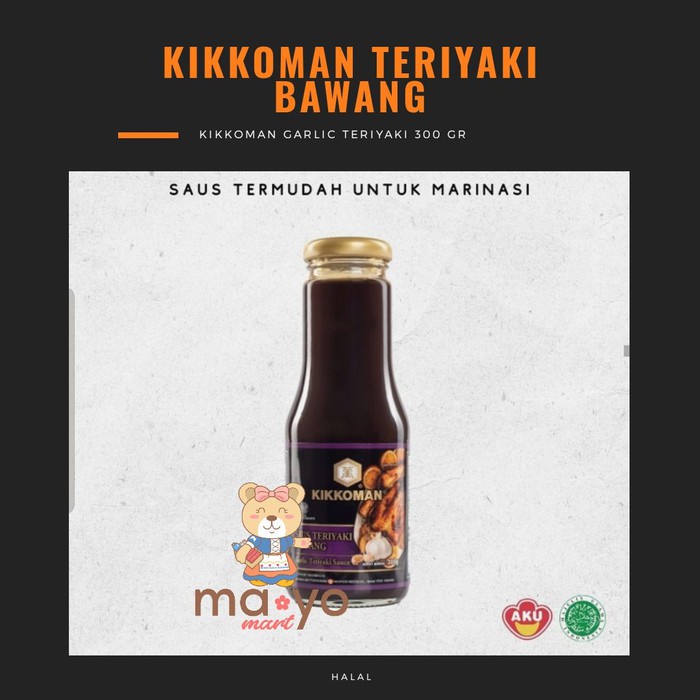 

Kikkoman Teriyaki Bawang 300 Gr