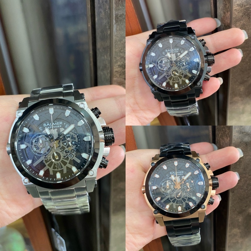 JAM TANGAN PRIA BALMER SAPPHIRE B7997 B 7997