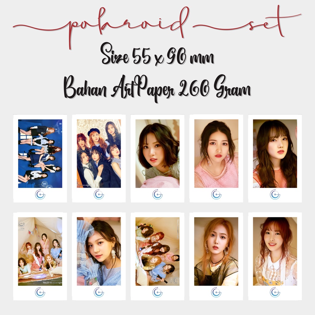 Paket Polaroid G-friend Gfriend