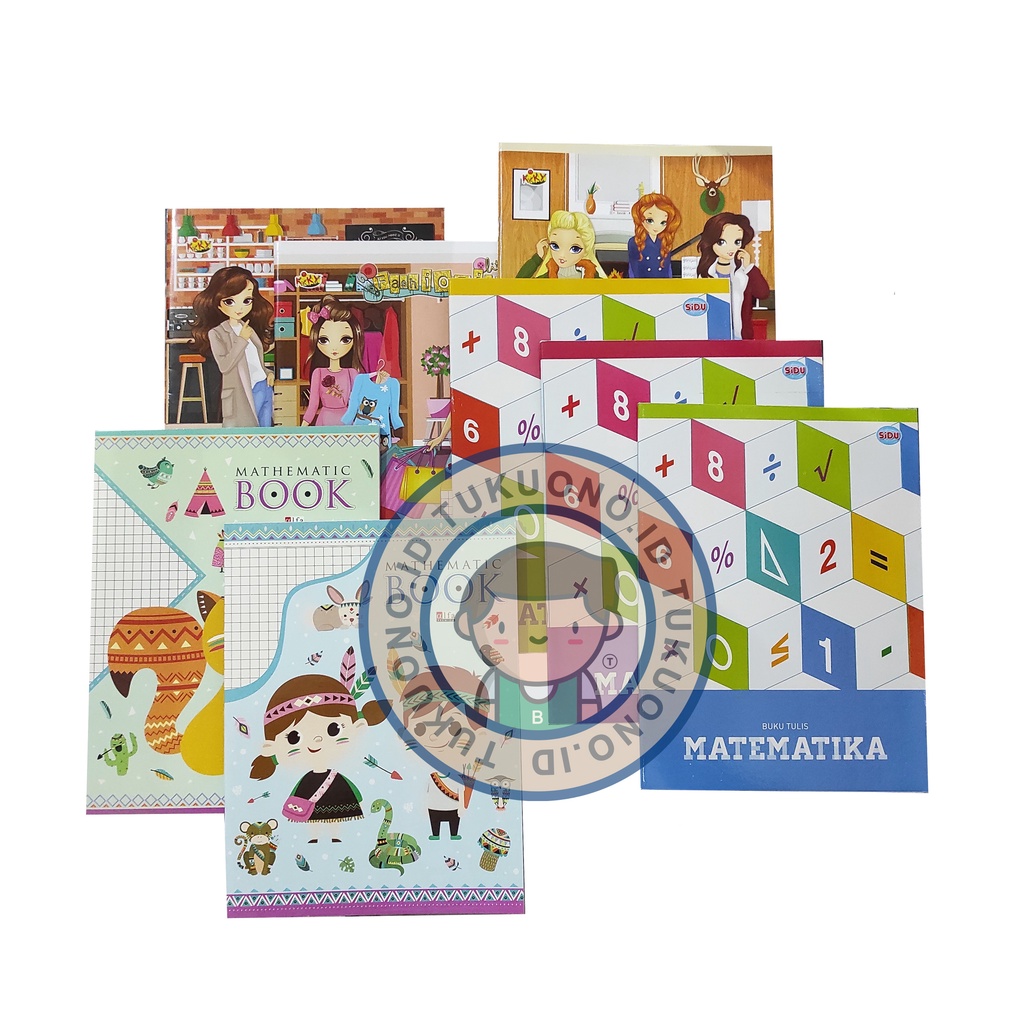

(1 PCS/1 BUKU) BUKU STRIMIN MATEMATIKA 38 Lembar KWARTO | Kotak Kecil