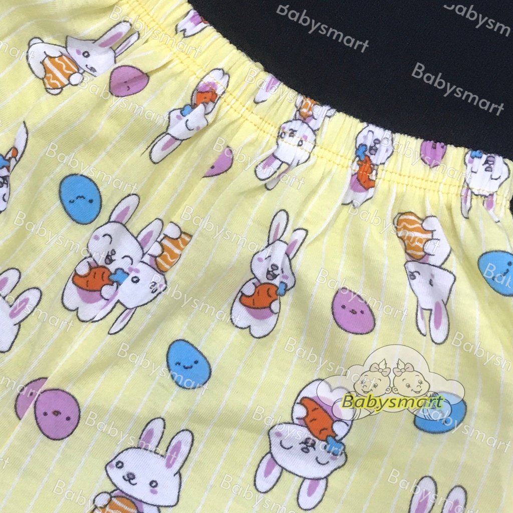 Babysmart - Setelan Singlet/Kutung Anak/Bayi FULL PRINT Motif RABBIT MOM'S GIFT STL-23-SG SNI Bahan 100% Katun Size S - XXL