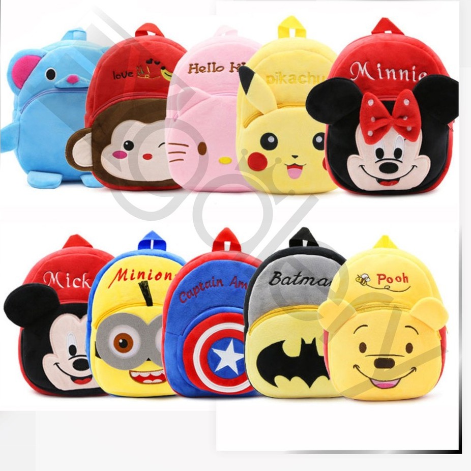 OTS 333 - RANSEL ANAK KARAKTER / FASHION KIDS BACKPACK CUTE MURAH BATAM TAS IMPOR