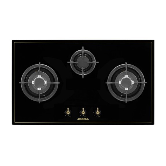 Kompor Tanam Built-in Gas Hob Modena BH 2935 90 cm 3 Tungku