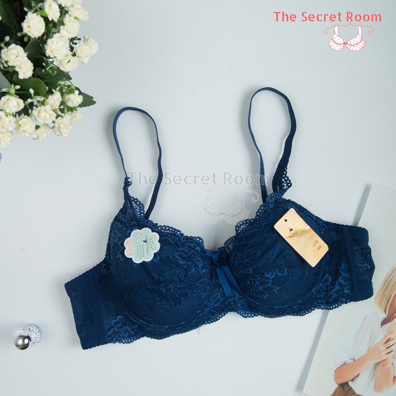 TALLY BRA BH 988 I CUP C | ADA KAWAT I BUSA SANGAT TIPIS | BAHAN RENDA ANTI GATAL | SIZE 36 - 42