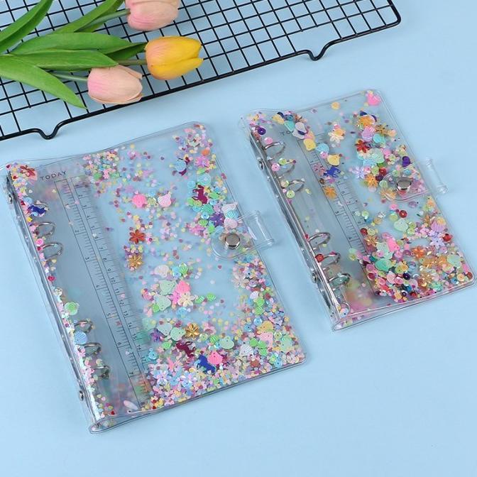 

Binder A5 & A6 - 6 Ring Manik Sequin