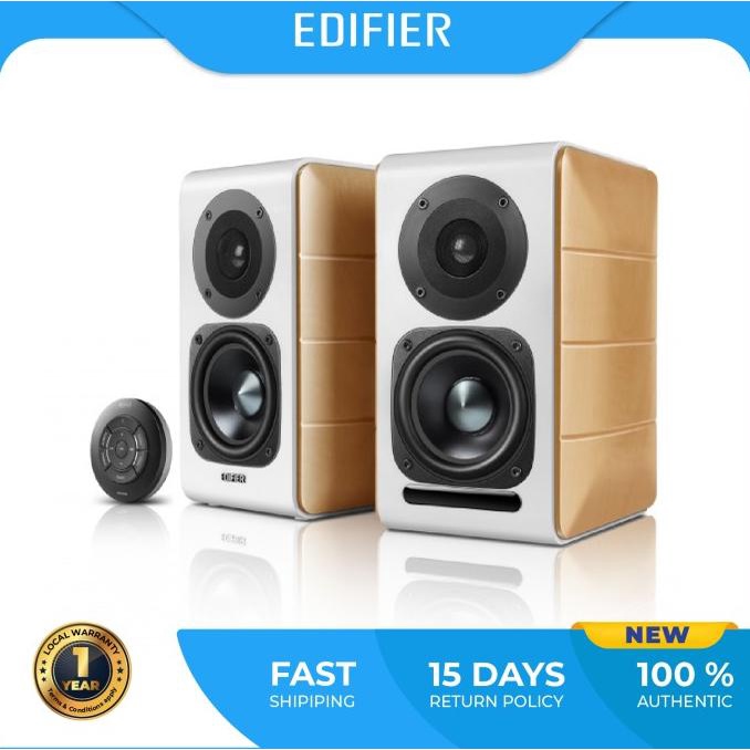 EDIFIER Speakers S880DB 2.0 Wooden Desktop Powered With Hi-Res Audio