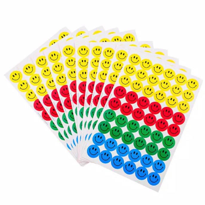 

DISKON HARGA Mainan anak - stiker reward - sticker smile star TD99