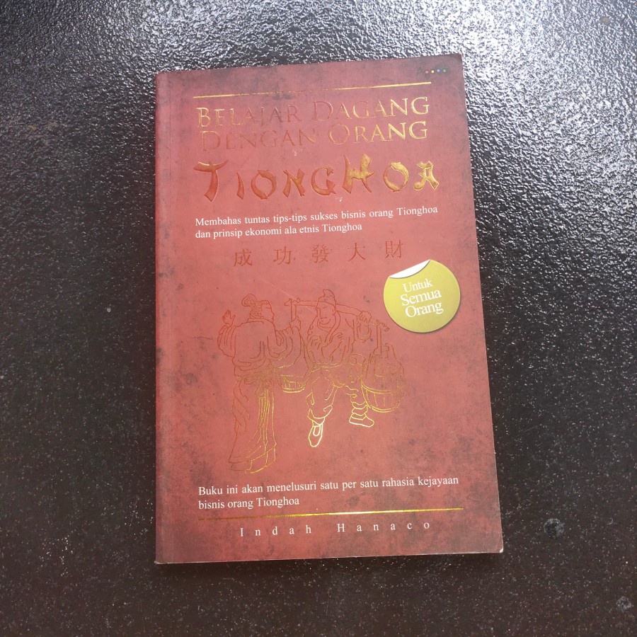 Buku Belajar Dagang dengan Orang Tionghoa