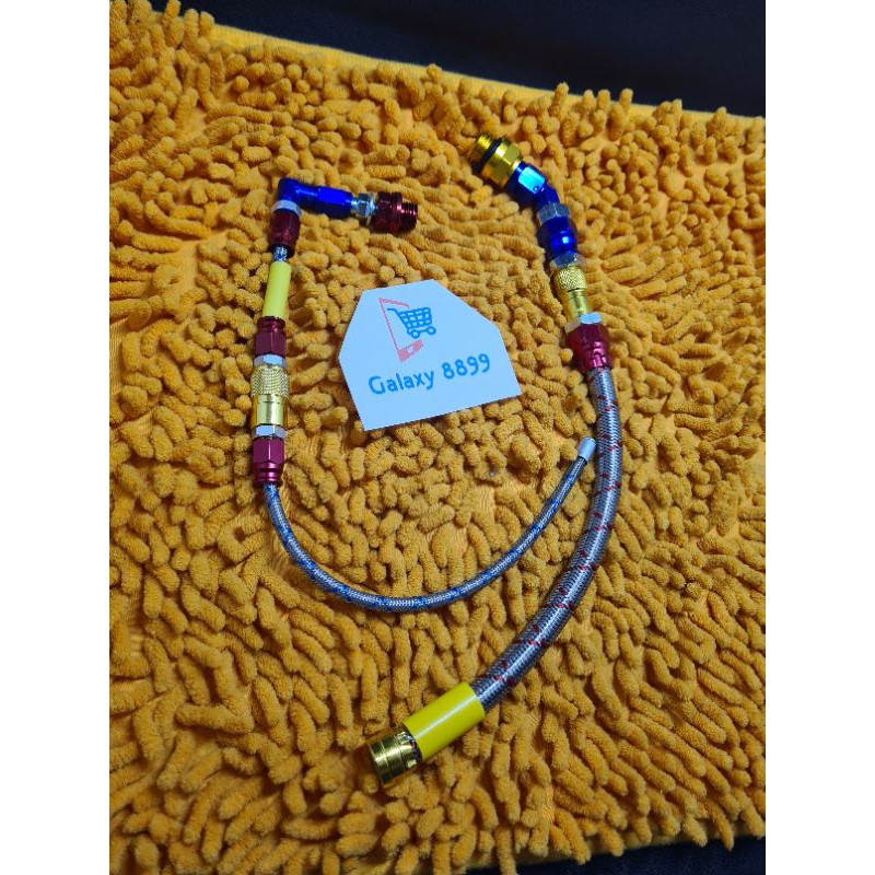 Tutup Oli Serat Silver + selang gardan Matic Universal