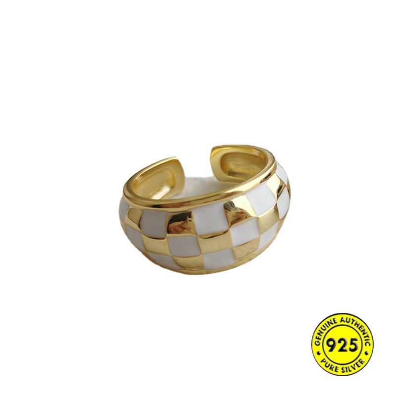 Cincin Emas 18k Bahan S925 Silver Untuk Wanita