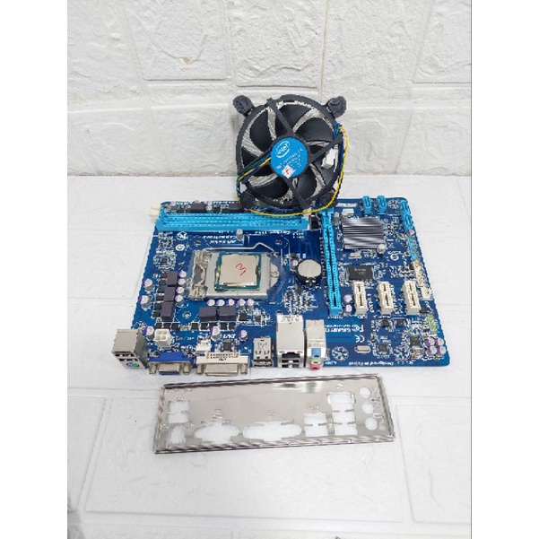 Promo Murah Paket Motherboard H61 Gigabyte + Proc core i5 2400 3.1Ghz + Ram ddr3 ( 4Gb / 8Gb )