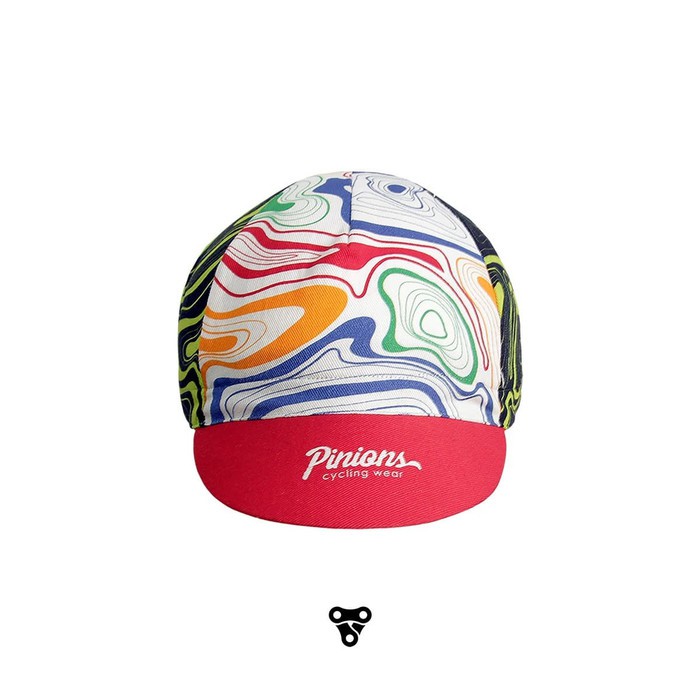 Pinions Cycling Caps cap topi sepeda - MARBLE