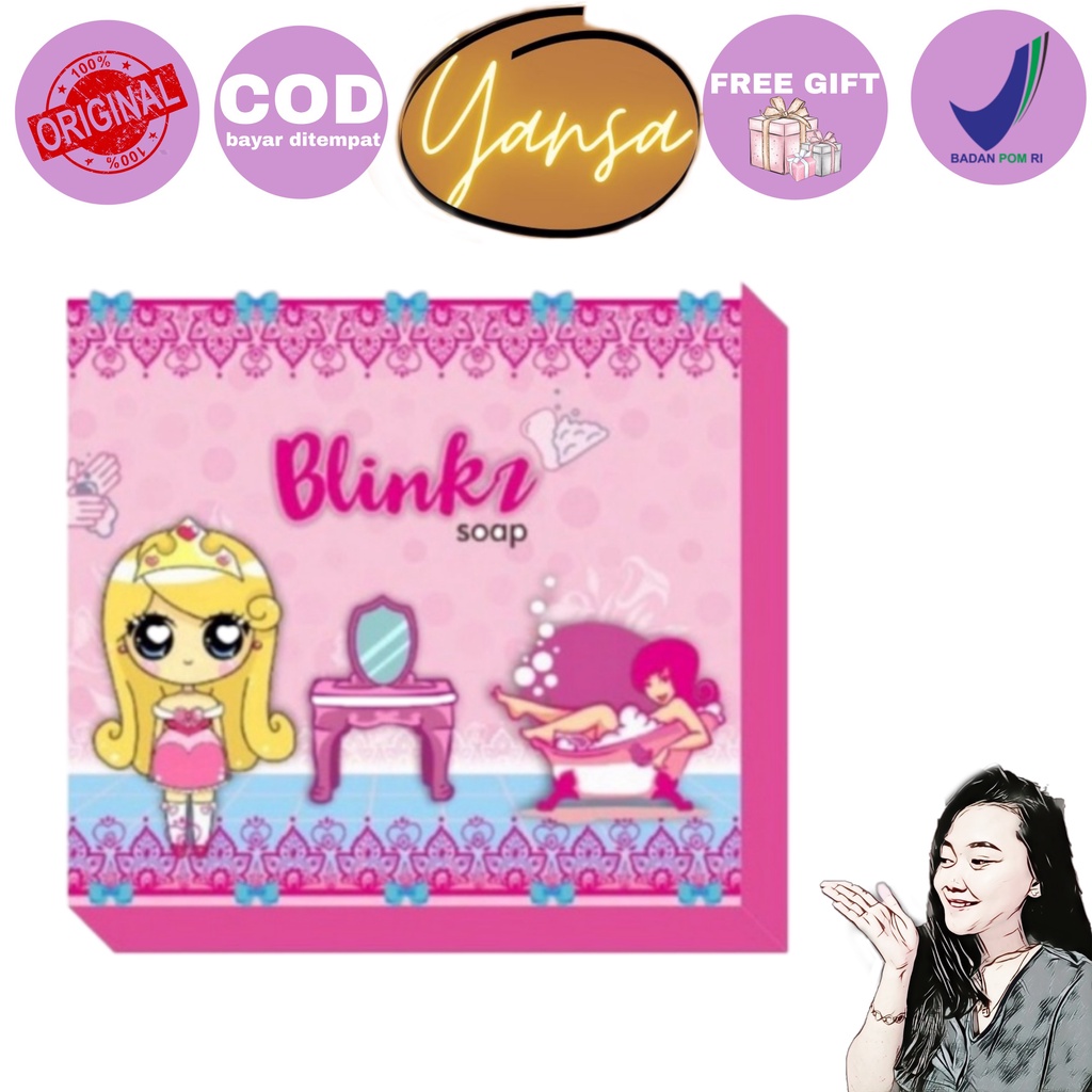 BLINKZ SOAP BPOM - SABUN MANDI BLINKZ SOAP SABUN BLINK SABUN MANDI BLINKZ COD ORIGINAL