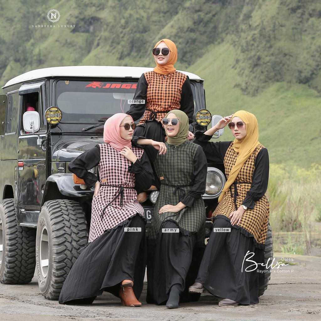 Nadheera Luxury - Bellissa Dress - Gamis Original Nadheera Luxury