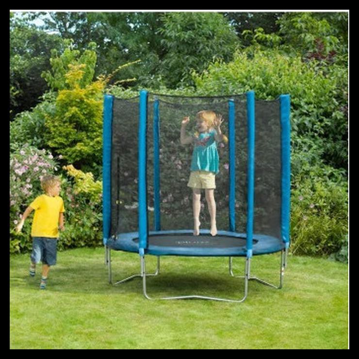 Mainan Trampolin 6 Ft Plum Junior Trampoline And Enclosure Playground Shopee Indonesia