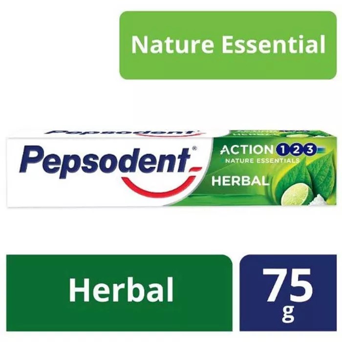 UNILEVER | PEPSODENT ACTION 123 Herbal 75gr