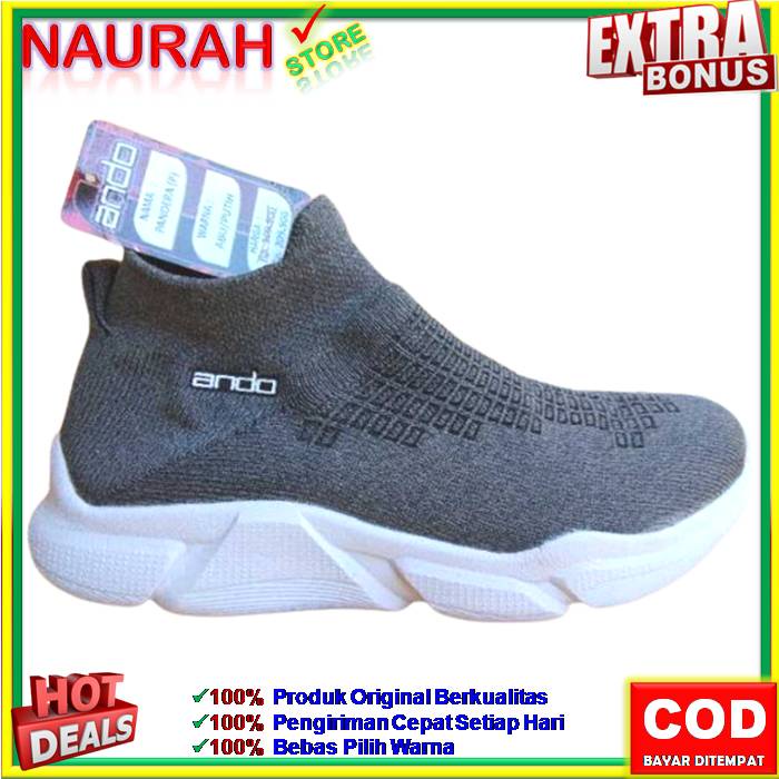 SEPATU PRIA ANDO SLIP ON PANDERA OSBORN CONFERO GALATICOS ORIGINAL SNEAKERS  SLIP ON UNISEX PRIA WANITA REMAJA JUNIOR DEWASA SPORTY CASUAL TRENDY SEPATU SEKOLAH KULIAH KERJA JOGGING