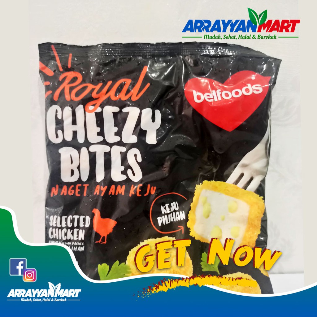 

BELFOODS Royal Chezzy Bites 500 Gram