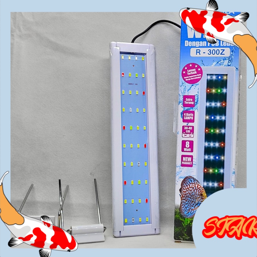 KANDILA R300Z R300 R 300 Z 300Z Lampu LED WRGB Aquarium Aquascape