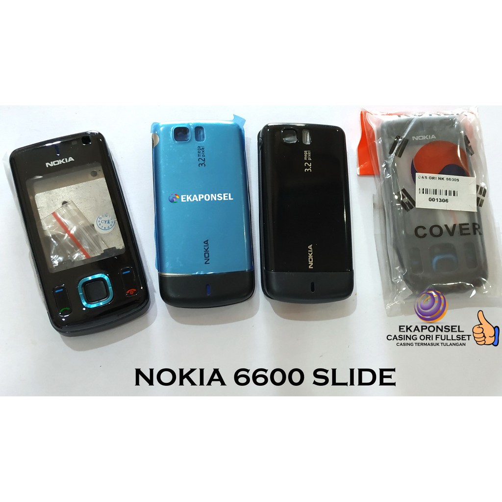 NOKIA 6600 SLIDE CASING HOUSING FULLSET ORI