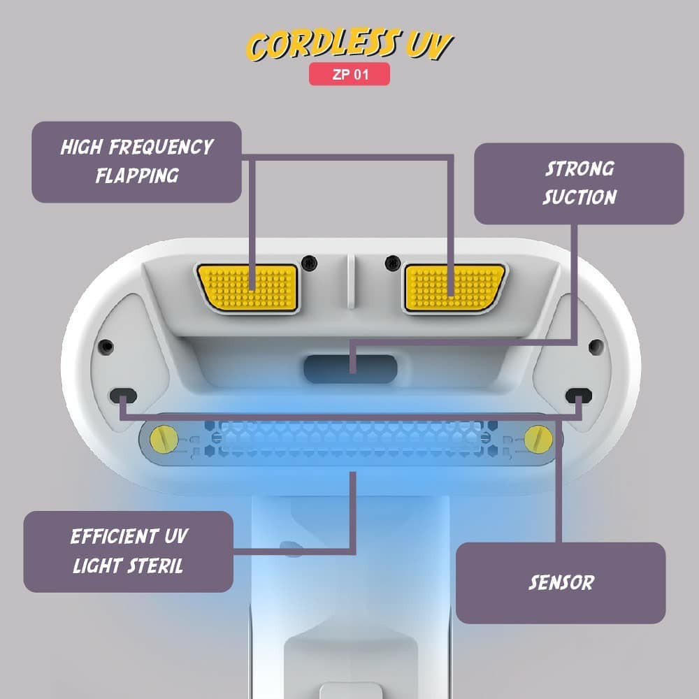 Supermum Cordless UV ZP01 Vacum Cleaner