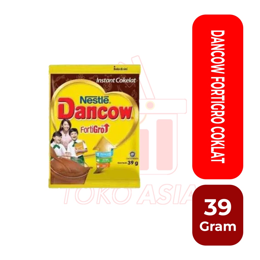 

DANCOW FORTIGRO COKLAT 39G 1 RENCENG